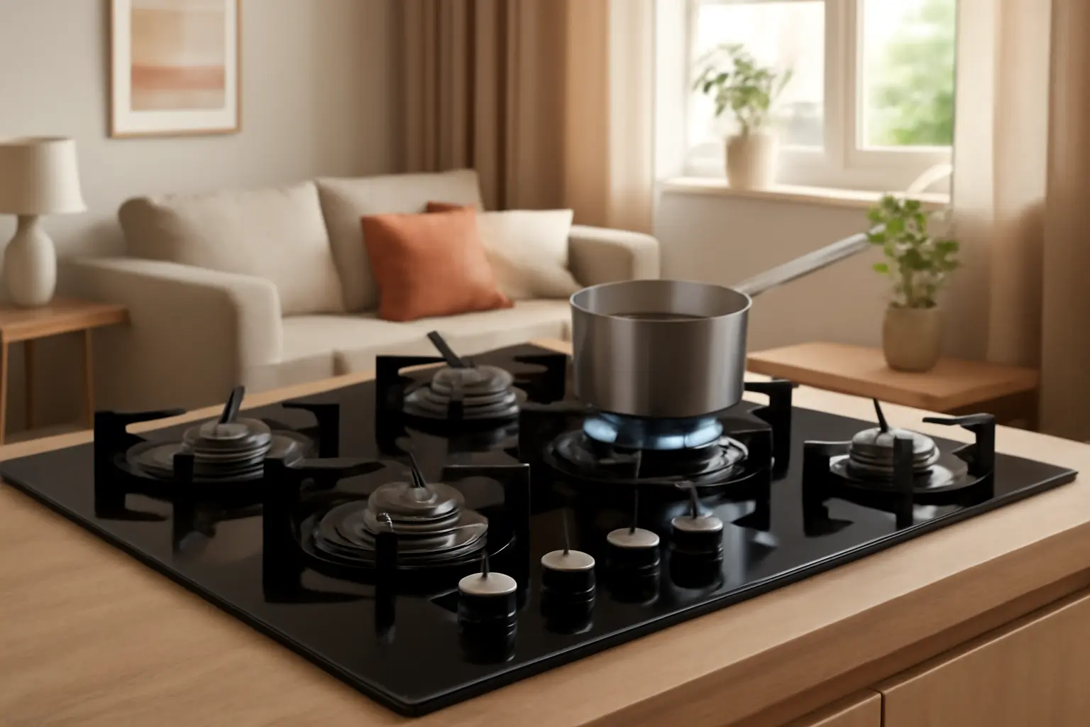 Cooktop Brastemp 5 Bocas Vidro Preto: Potência e Estilo na Sua Cozinha