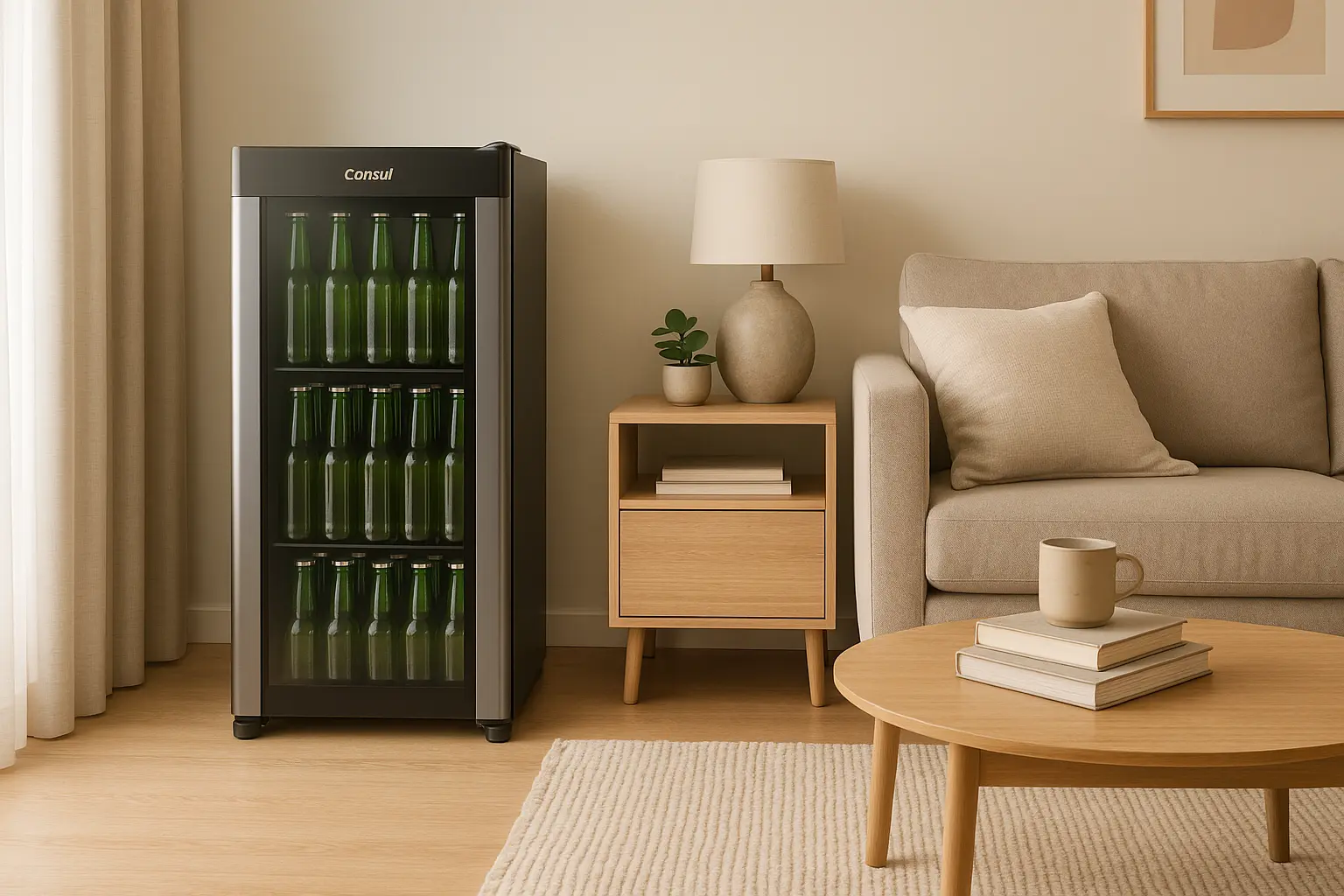 Cervejeira Consul Titanium CZD12AT 220V: Design, Silêncio e Performance