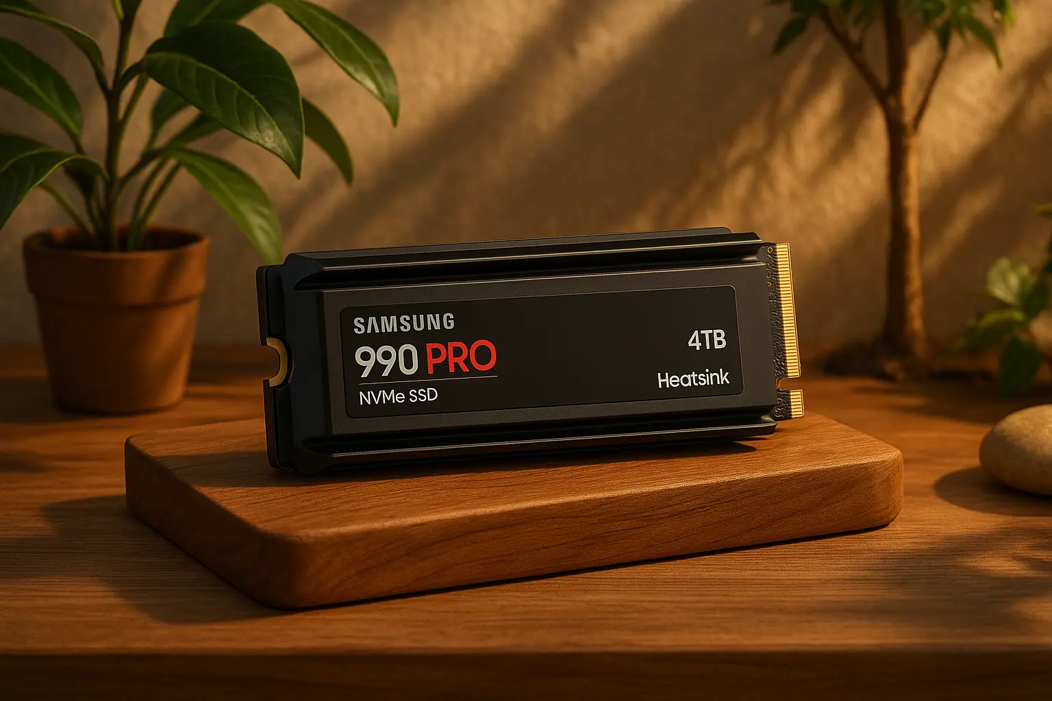 Samsung 990 PRO 4TB com Dissipador: Velocidade Extrema e Confiabilidade