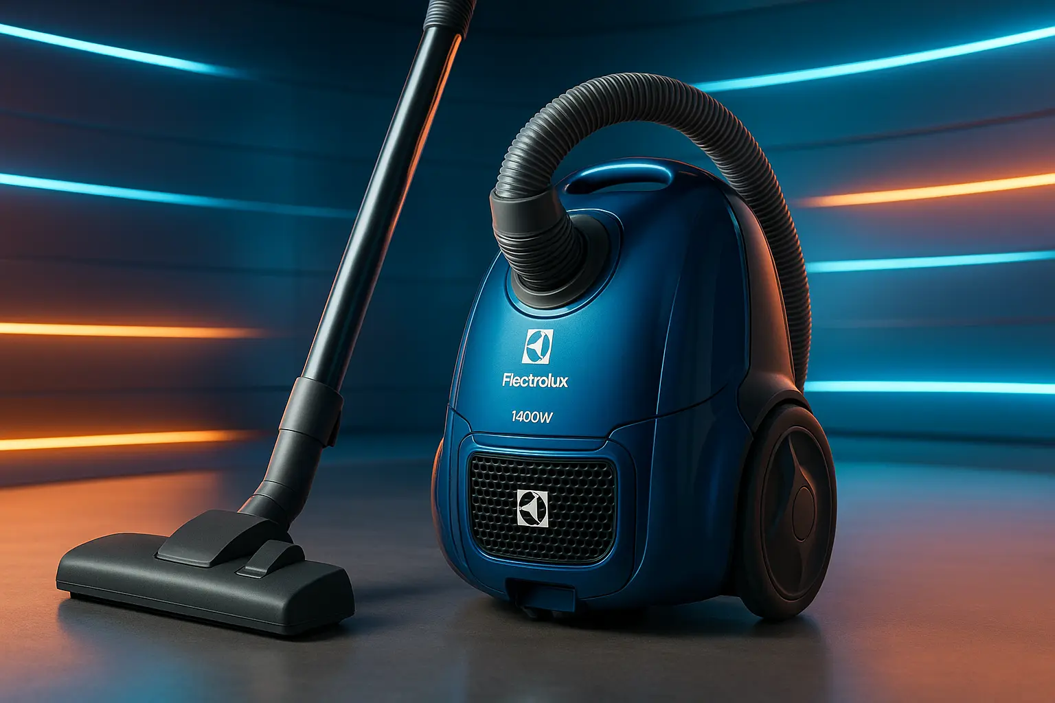 Aspirador de Pó Electrolux 1400W: Potência e Silêncio Compactos