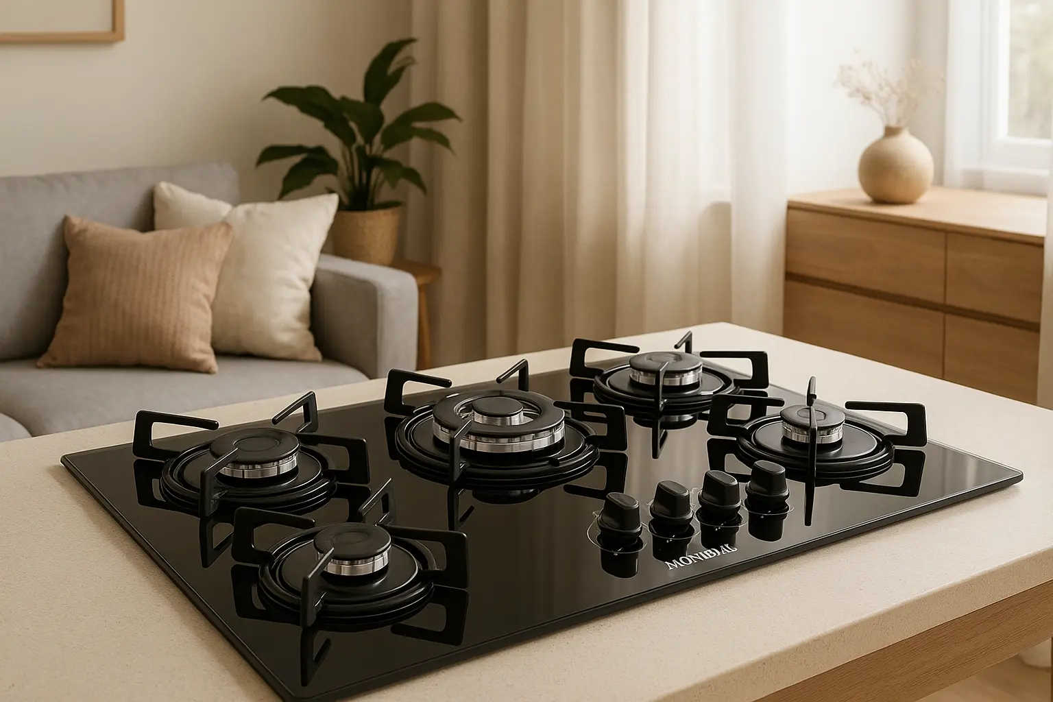 Cooktop Mondial 5 Bocas CTG-03: Potência e Praticidade