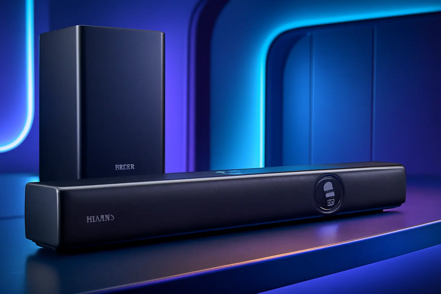 Barra de Som ULTIMEA 5.1: Áudio Surround 3D com Dolby Atmos