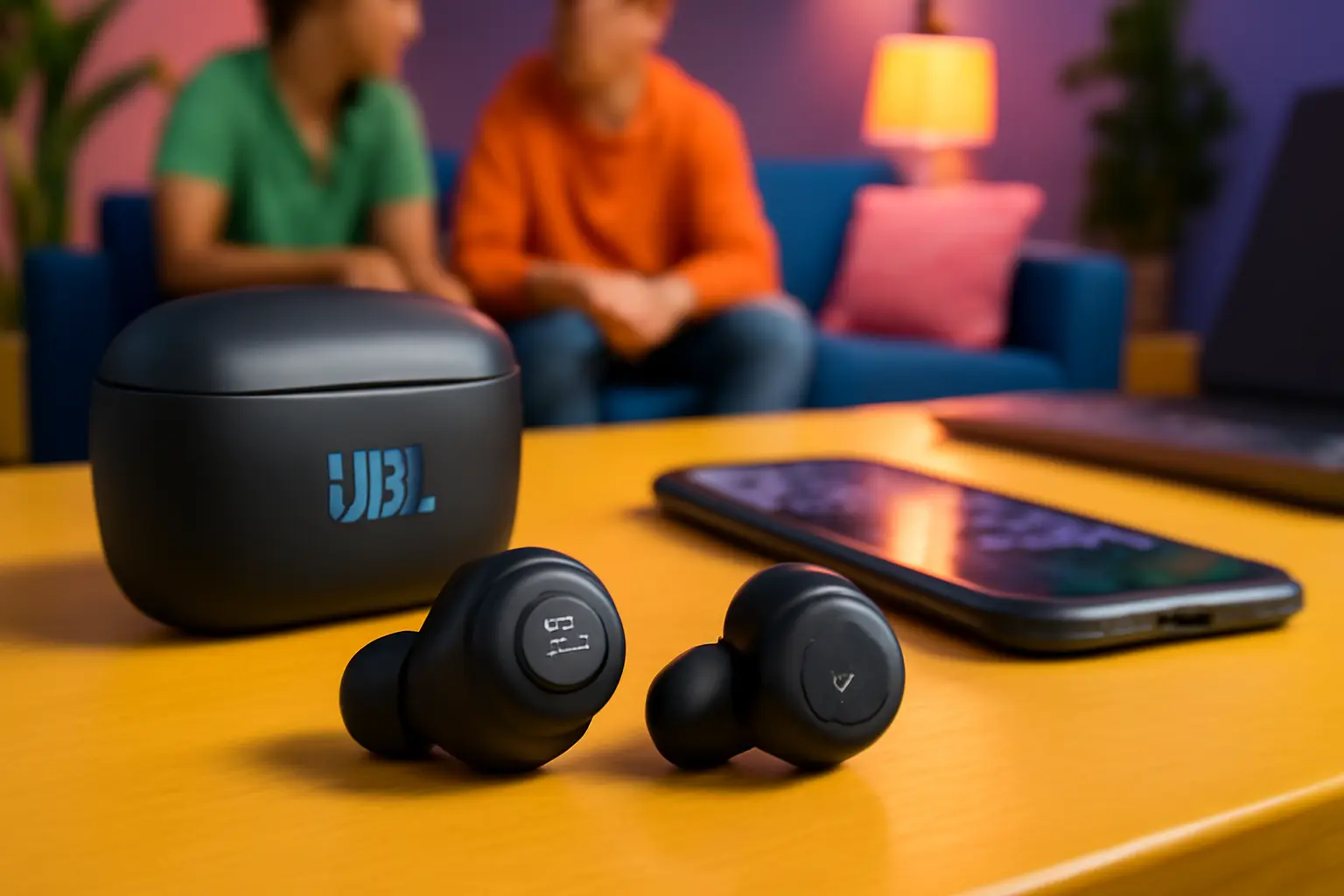 Fones de Ouvido JBL Live Free 2 TWS Preto: Qualidade Sonora e Conforto Sem Fio