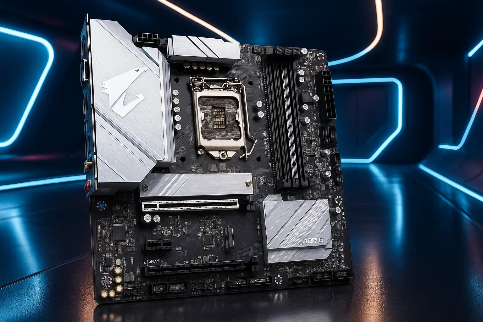 Gigabyte Z890M AORUS ELITE ICE: desempenho e conectividade