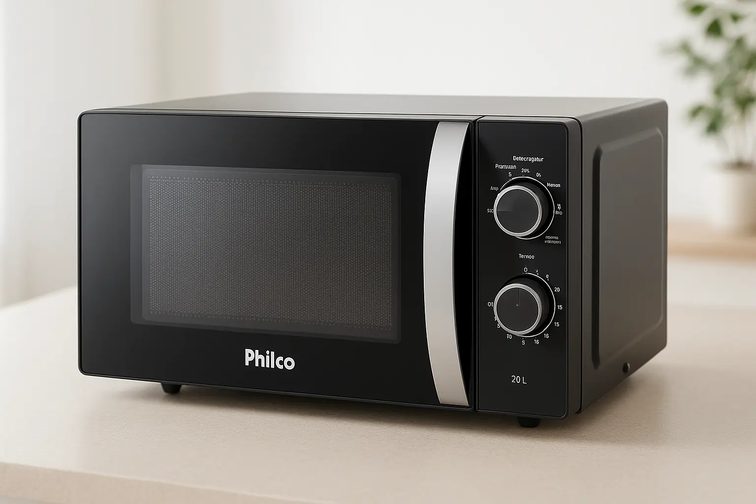 Micro-ondas Philco 20L PMO23BB: Simples, Eficiente e Prático