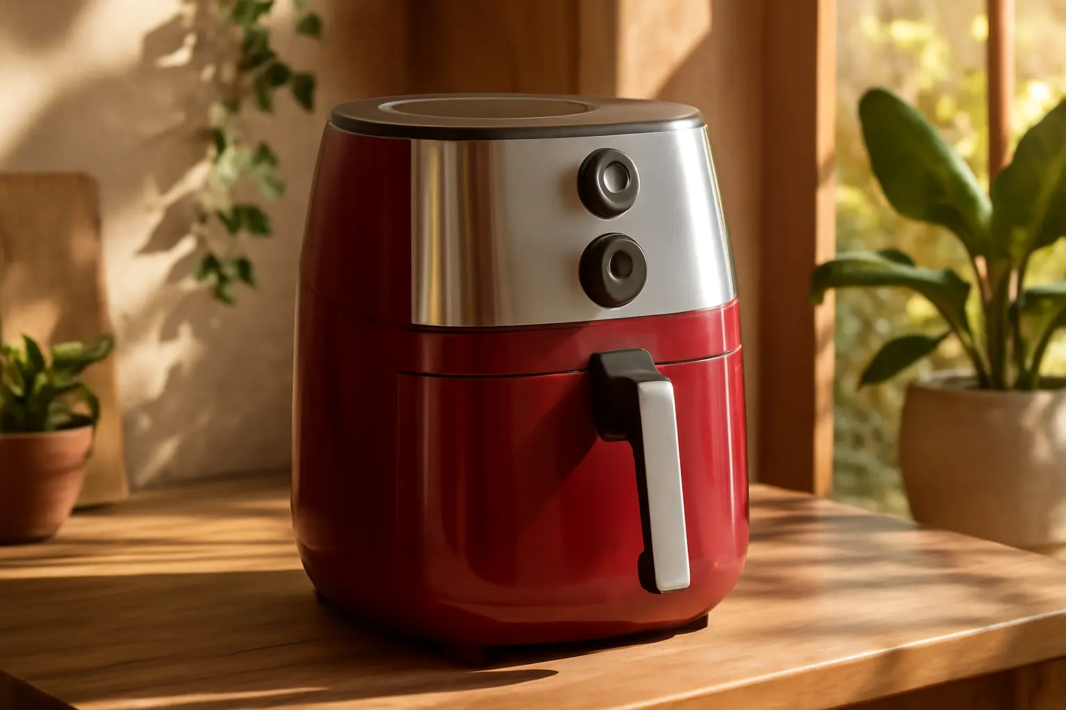 Fritadeira Sem Óleo Air Fryer 8L, Mondial, Vermelho/Inox, 1900W, 127V - AFN-80-RI