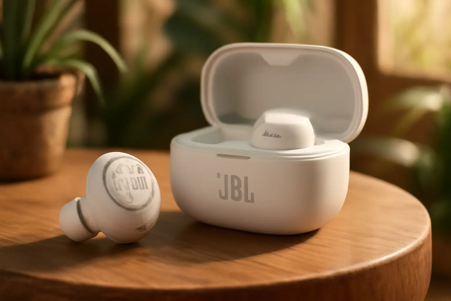 JBL Live Free 2 - Branco: Fones com Cancelamento de Ruído e Conforto Extra