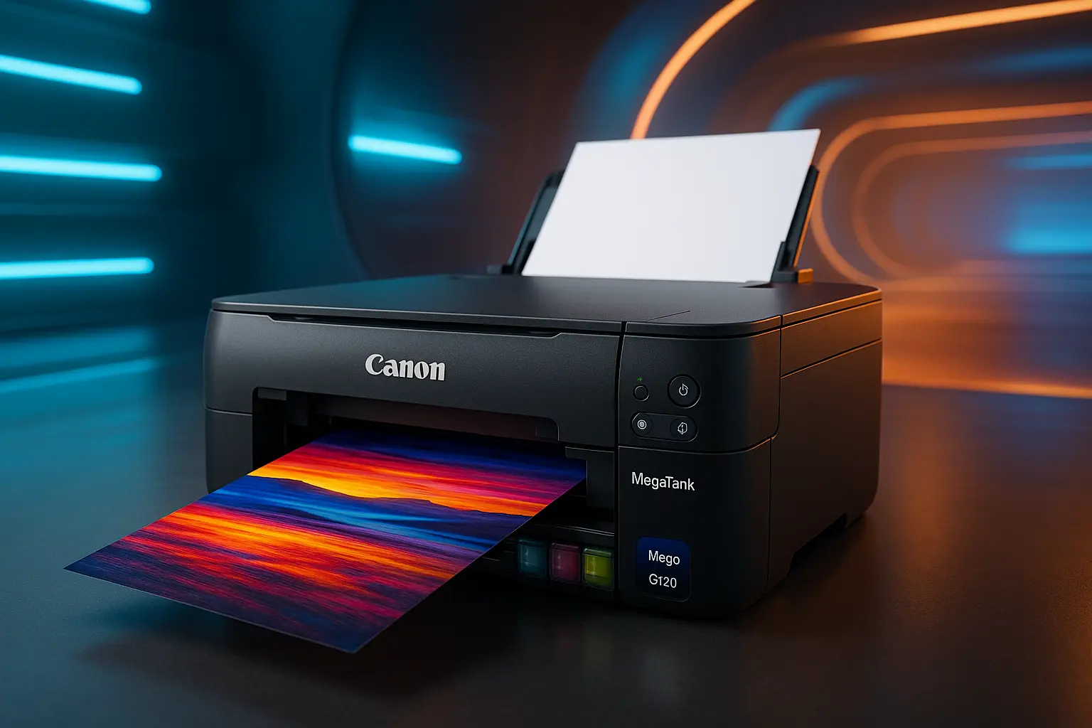 Canon PIXMA G620 MegaTank: Impressões com Cores Vivas e Economia