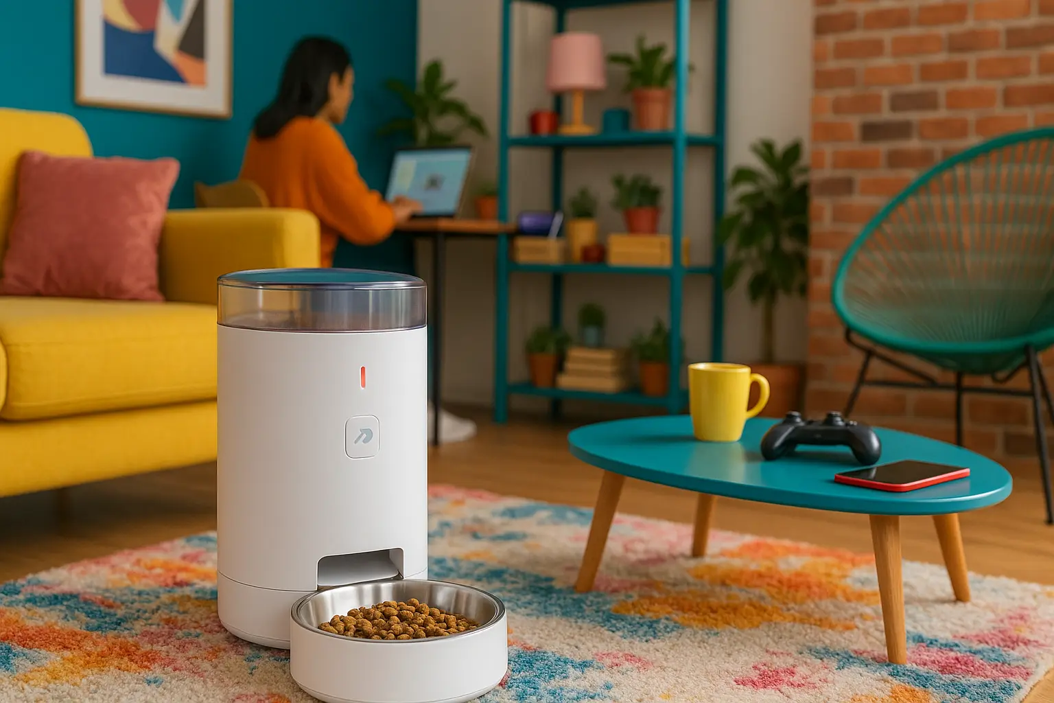 Smart Alimentador Pet Wi-Fi Positivo: Praticidade e Cuidado