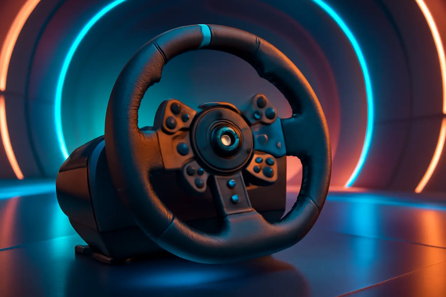 Volante Logitech G29 Driving Force para PS5, PS4, PS3 e PC - 941-000111