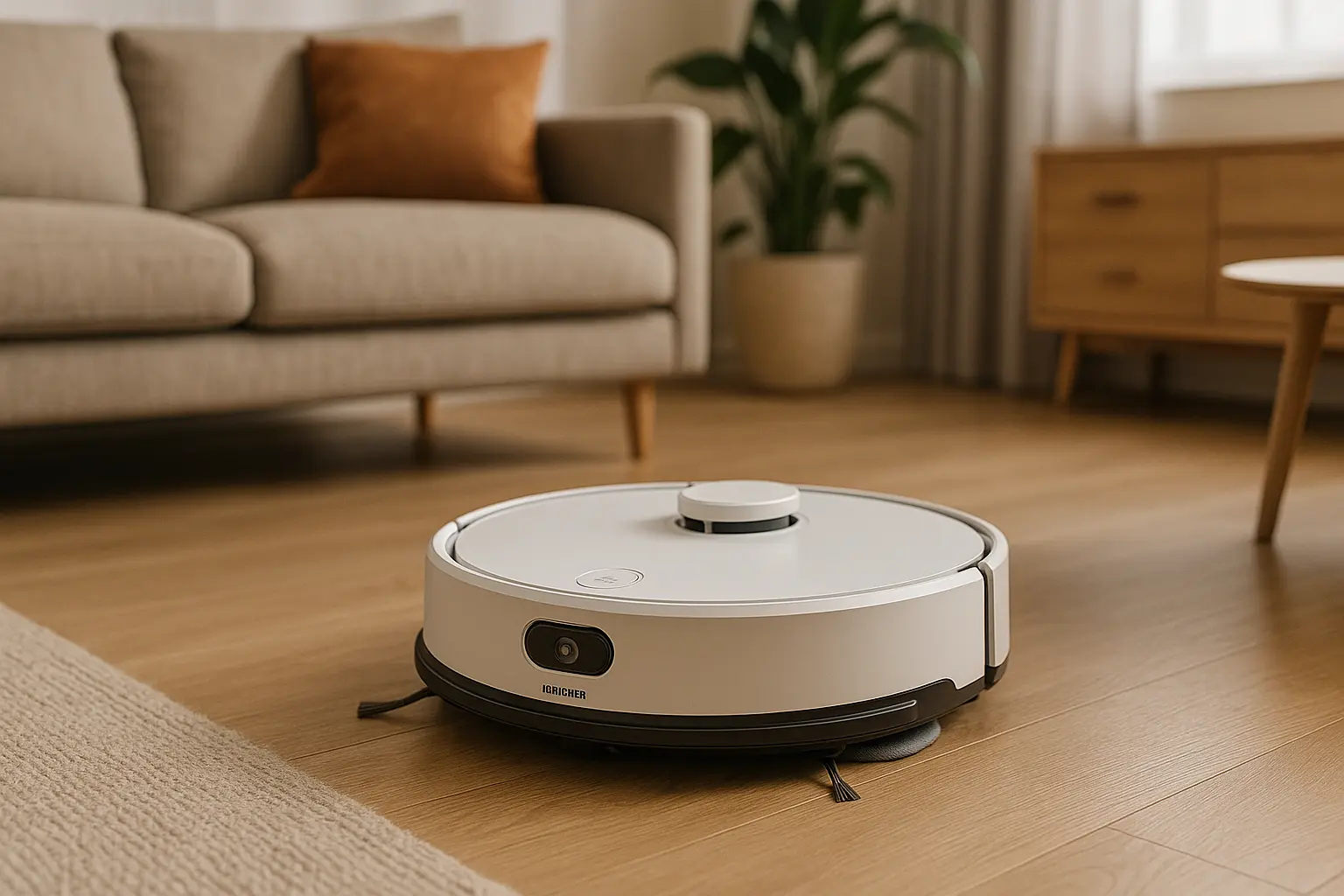 Kärcher Robô Aspirador RCV 2: Aspira + Passa Pano com Precisão