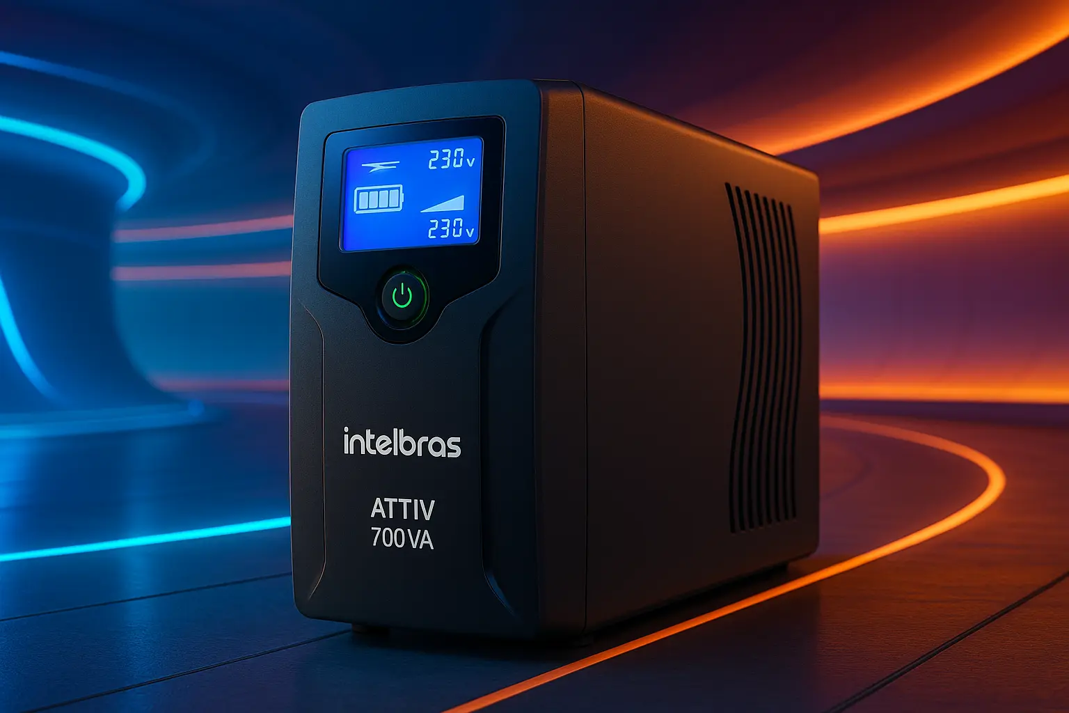 Nobreak ATTIV 700VA Intelbras: proteção e autonomia real