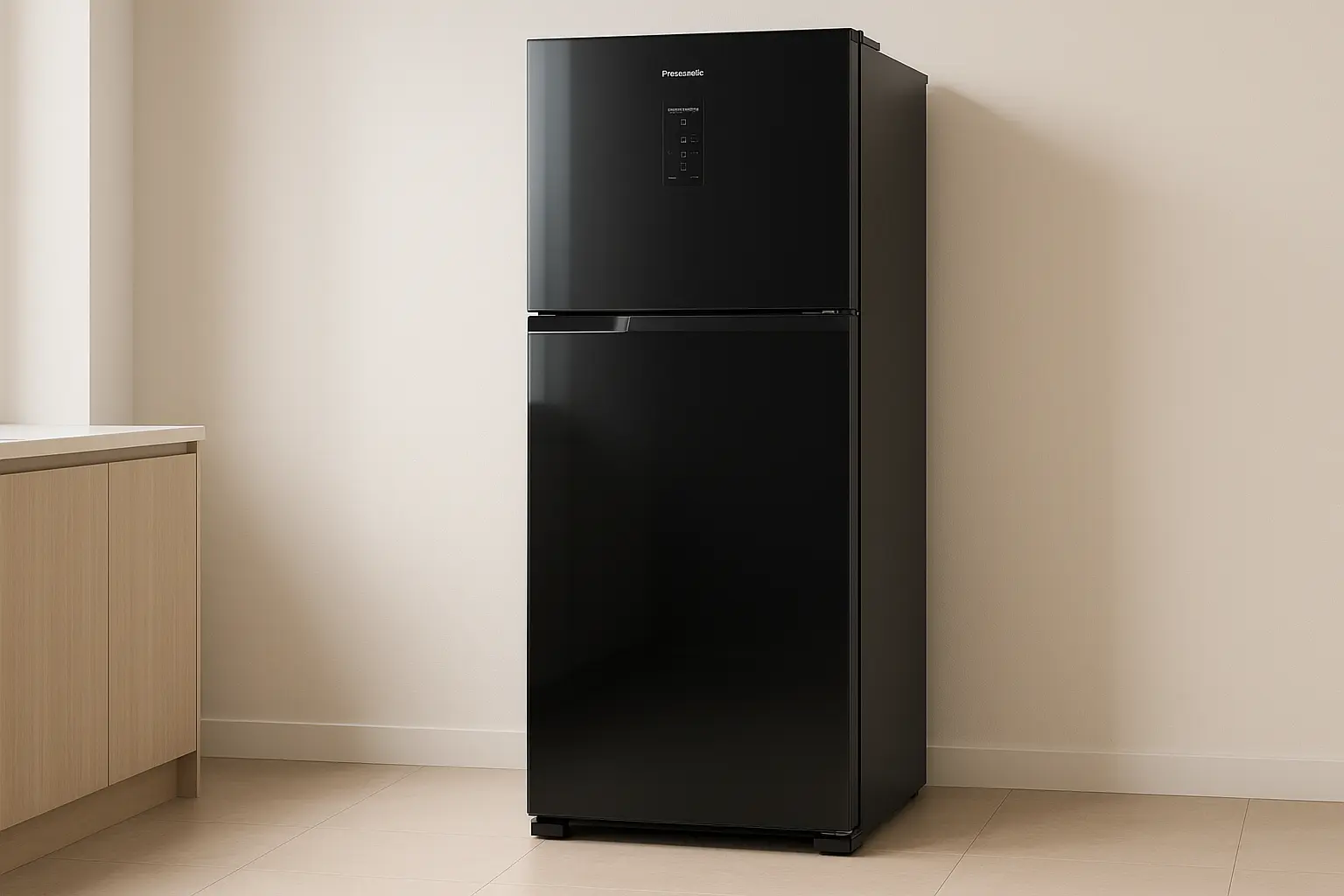 Geladeira Panasonic 480L Frost Free Black Glass Inverter