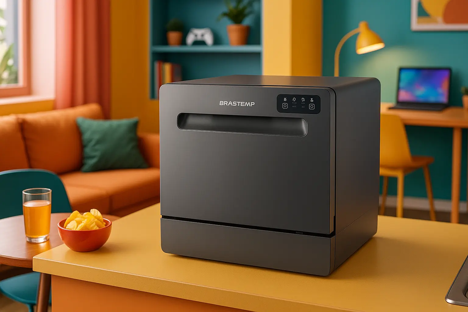 Lava Louças Brastemp 8 Serviços BLF08BS: compacta, eficiente e econômica
