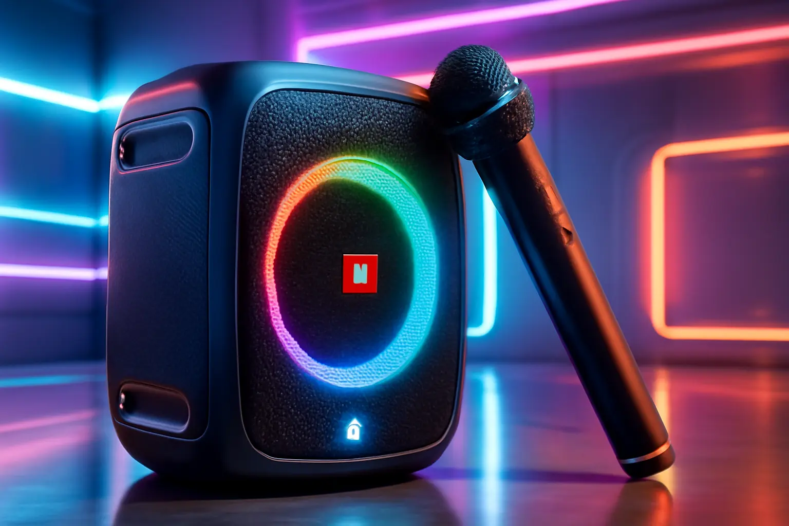 JBL PartyBox Encore - Caixa de Som Bluetooth com Microfone