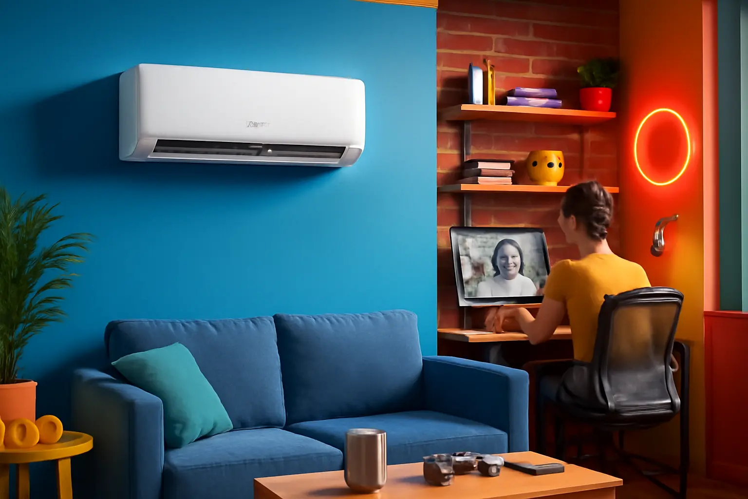 Ar Condicionado Split Hi Wall Inverter Springer Midea AirVolution Connect 9000 BTU/h Frio