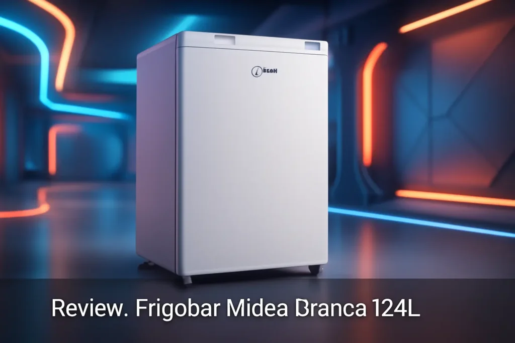 Frigobar Midea Branco 124L: Compacto e Eficiente para Sua Casa