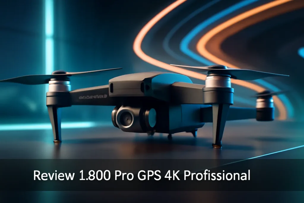 L900 Pro GPS 4K Profissional: Desempenho e Qualidade de Imagem em Longa Distância
