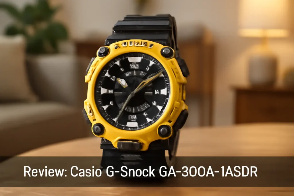 Relógio Casio G-Shock GA-900A-1A9DR: Resistência a Choques e Estilo Inovador