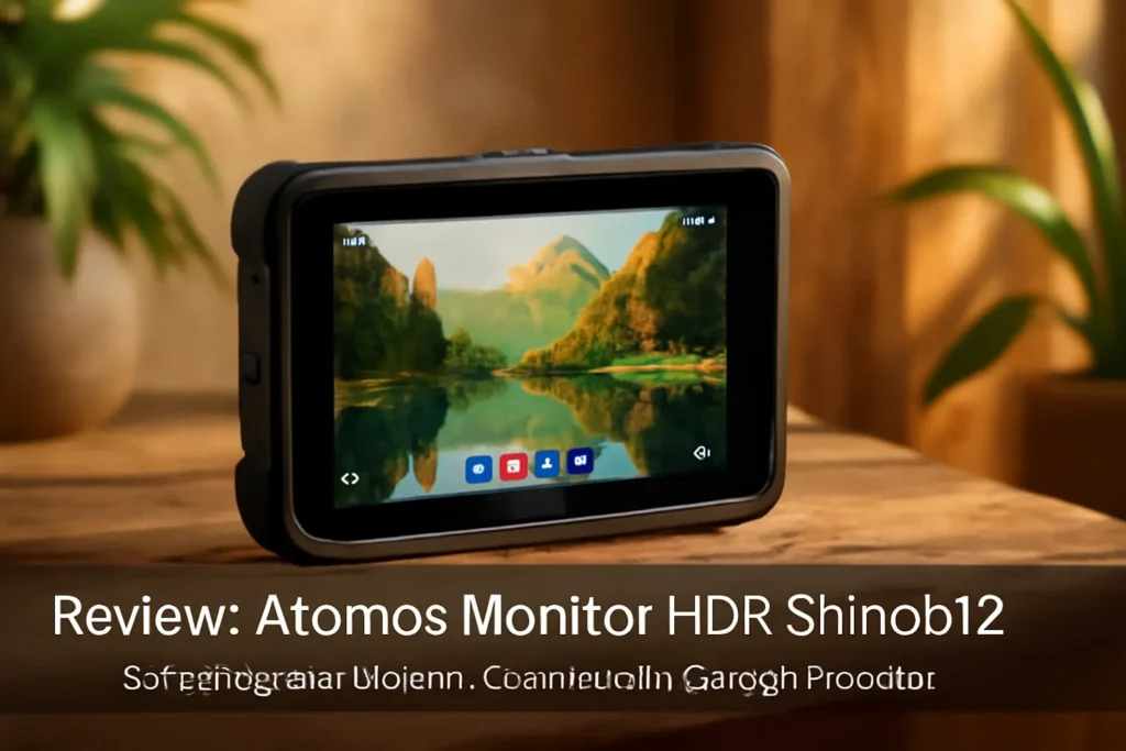 Atomos Monitor HDR Shinobi 2-5,2 polegadas 1500 nit: Desempenho e Design Inovador