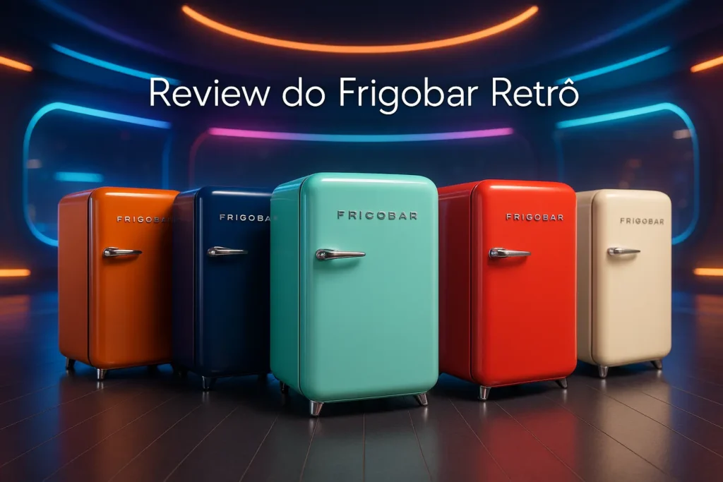 Cinco Principais Modelos de Frigobar retro