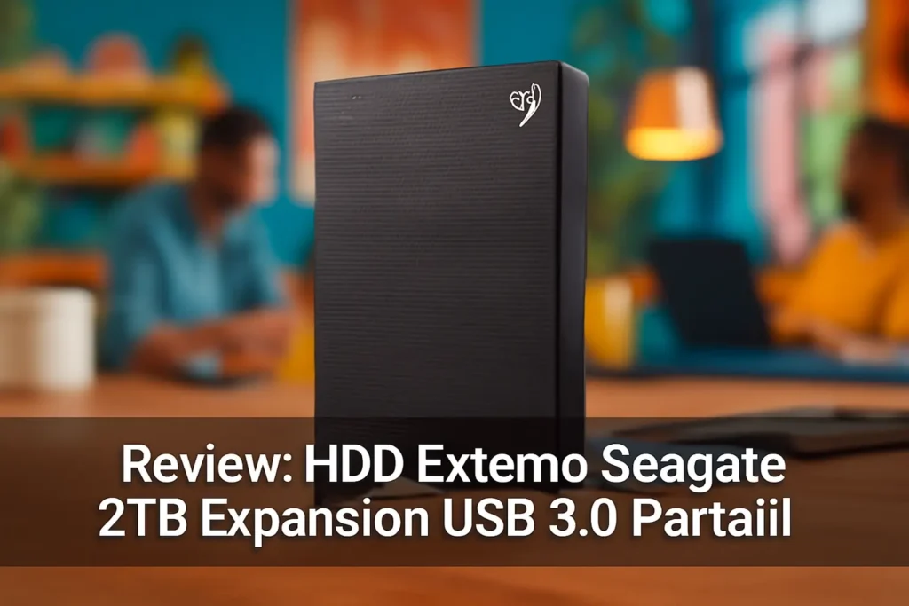HDD Externo Seagate 2TB Expansion USB 3.0 Portátil: Capacidade e Desempenho para Armazenamento de Dados