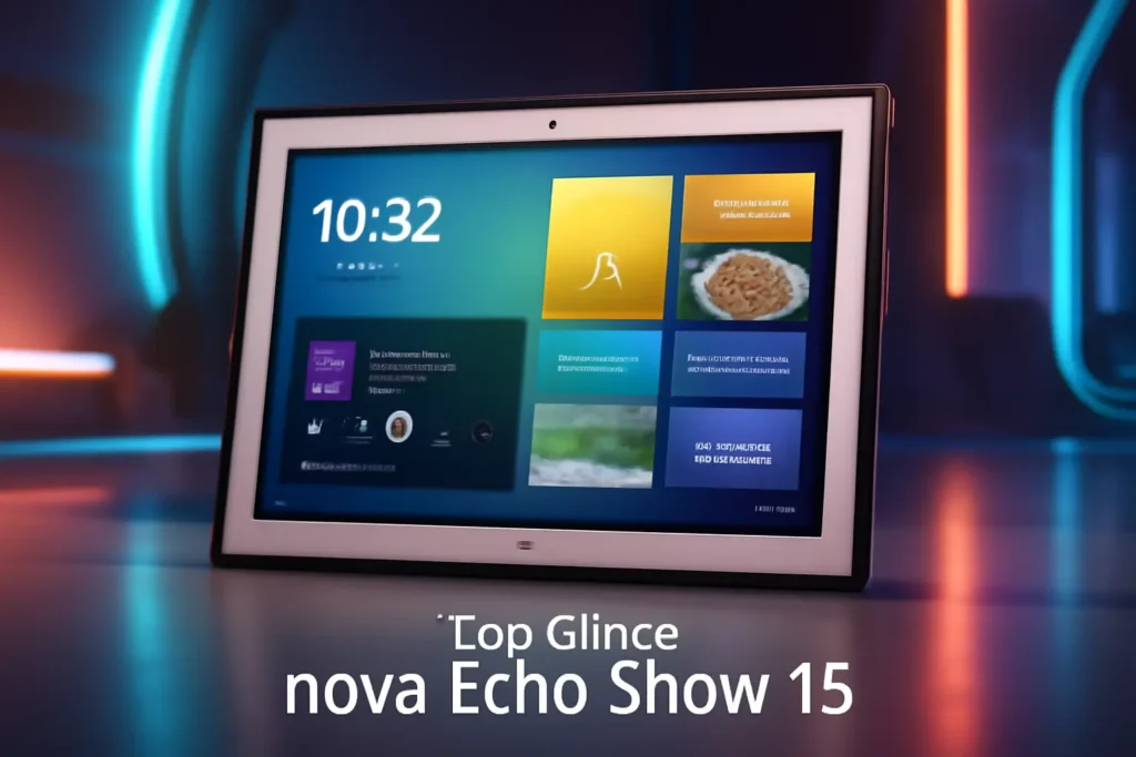 Top Cinco nova echo show 15