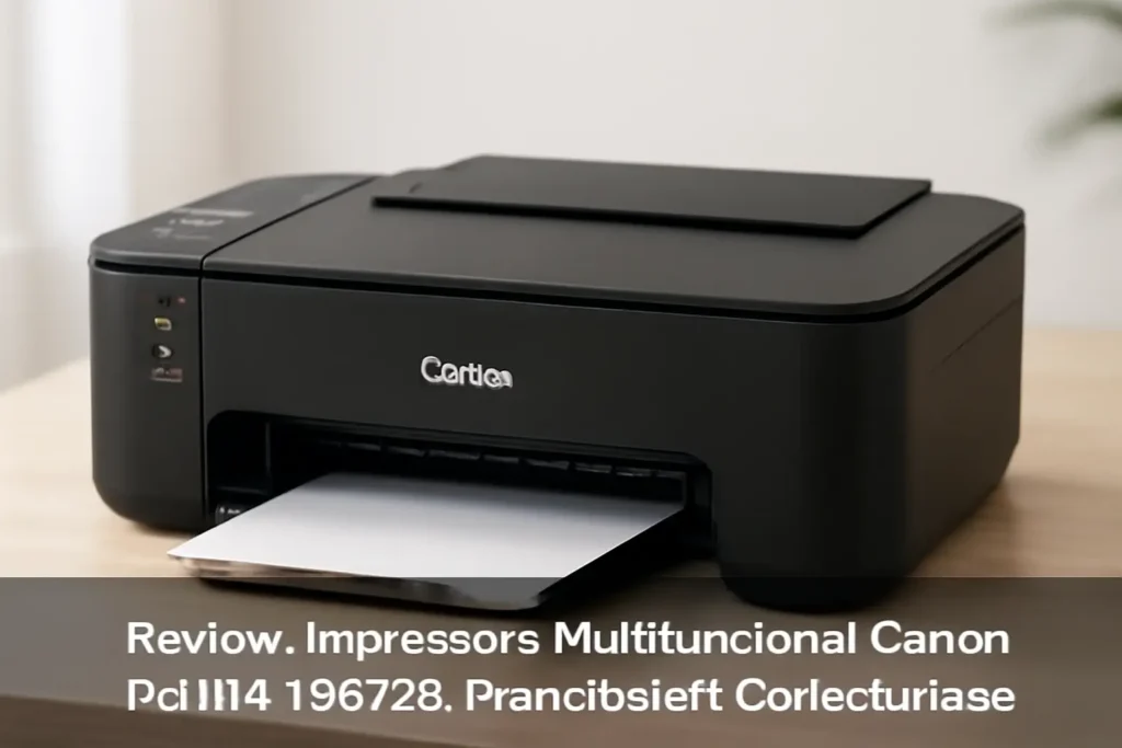 Impressora Multifuncional Canon PIXMA TS3720: Praticidade e Conectividade