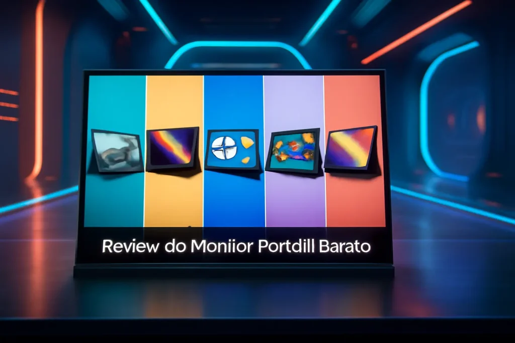 Cinco Principais Modelos de monitor portátil barato