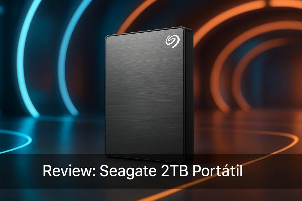 Seagate 2TB Portátil: Confiabilidade e Espaço na Medida