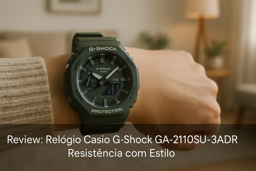 Relógio Casio G-Shock GA-2110SU-3ADR: Resistência com Estilo
