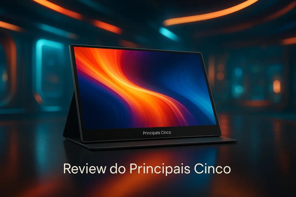 Principais Cinco tela portatil