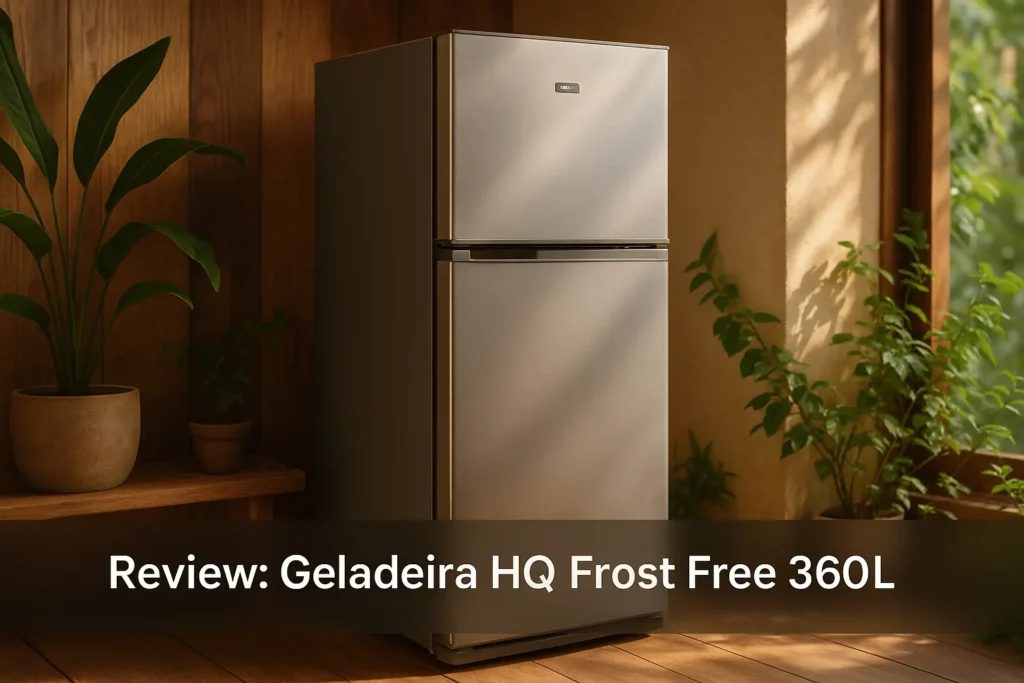 Geladeira HQ Frost Free 360L: Eficiência e Design Compacto