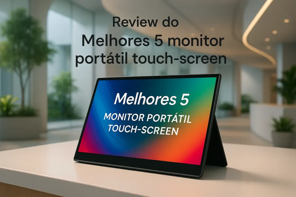 Melhores 5 monitor portátil touch-screen