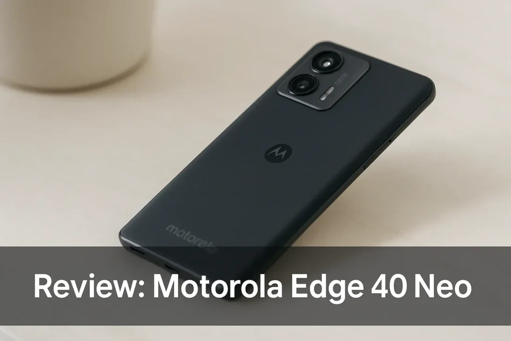 Motorola Edge 40 Neo: leve, potente e surpreendente