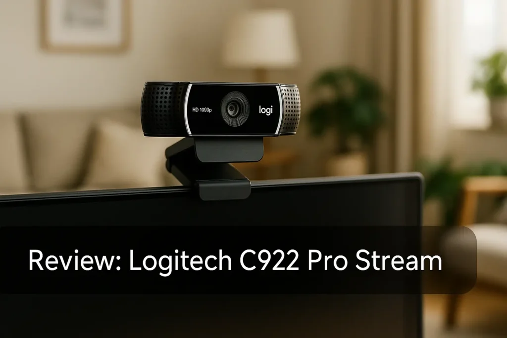 Logitech C922 Pro Stream: qualidade Full HD para lives