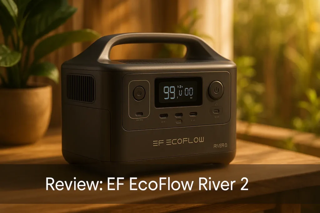 EF ECOFLOW RIVER 2: energia portátil com recarga ultrarrápida