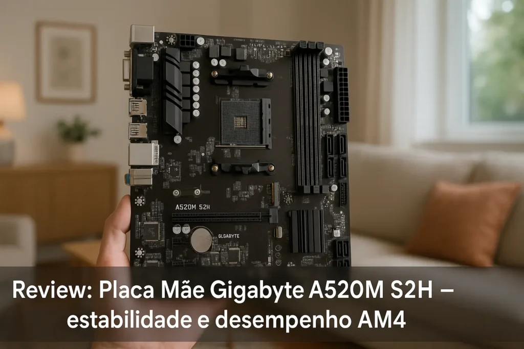 Placa Mãe Gigabyte A520M S2H: estabilidade e desempenho AM4