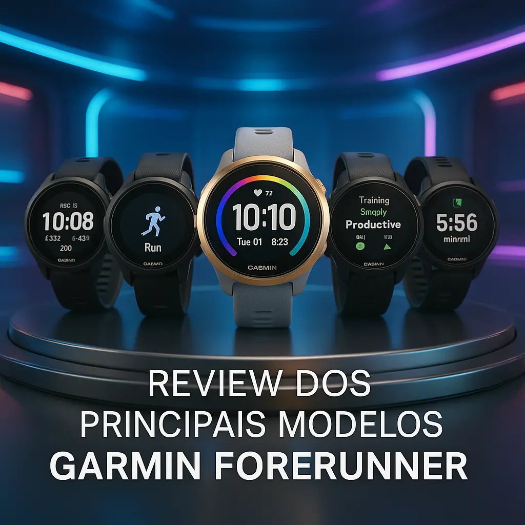 Os 5 Principais Modelos de garmin forerunner