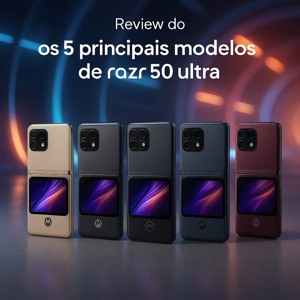 Os 5 Principais Modelos de celular razr 50 ultra