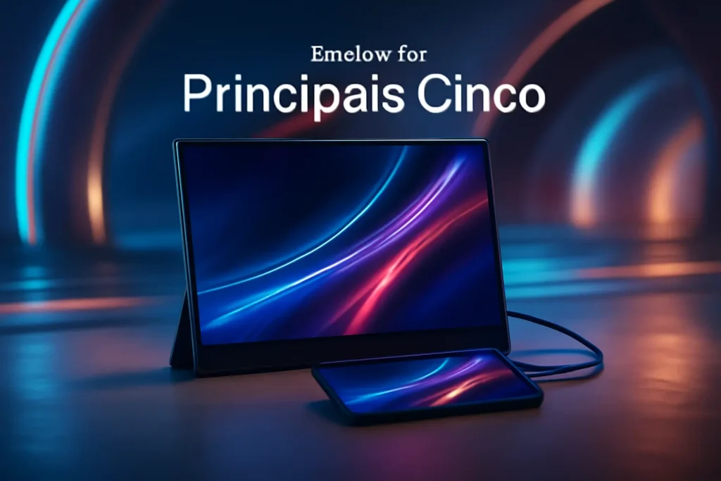 Principais Cinco monitor portátil para celular