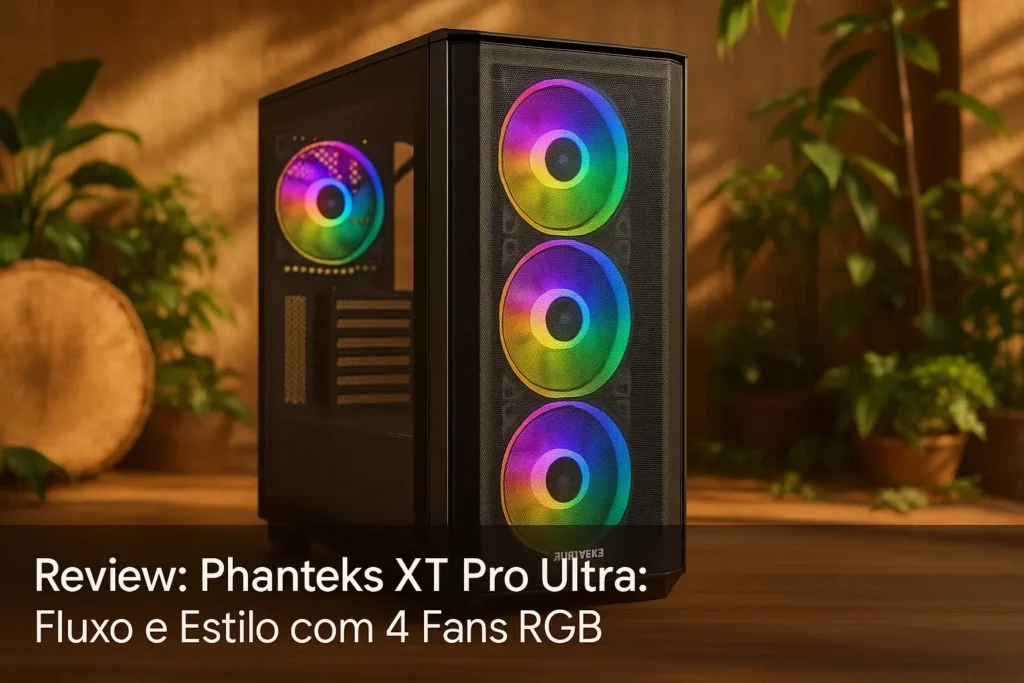 Phanteks XT Pro Ultra: Fluxo e Estilo com 4 Fans RGB