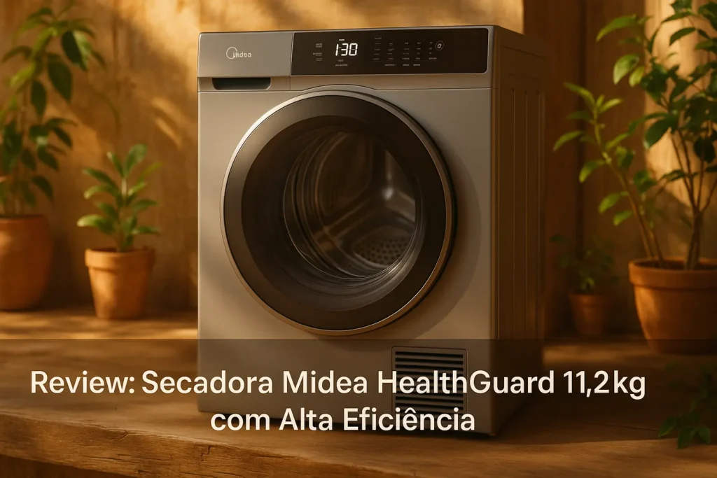 Secadora Midea HealthGuard 11,2kg com Alta Eficiência