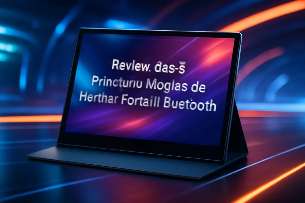 Os 5 Principais Modelos de monitor portátil bluetooth