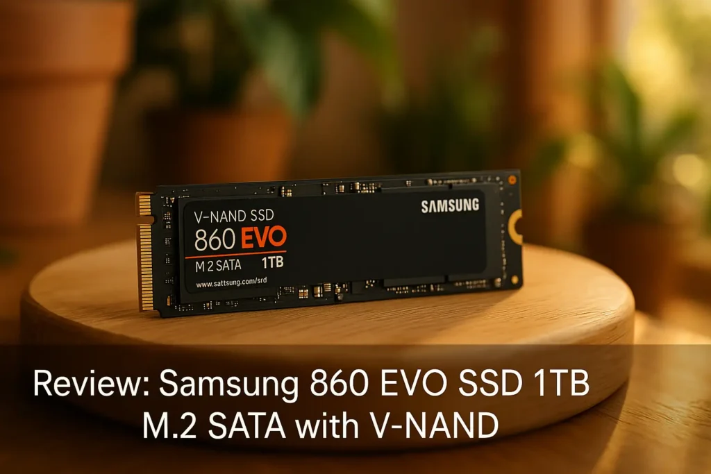 Samsung 860 EVO SSD 1TB M.2 SATA com V-NAND