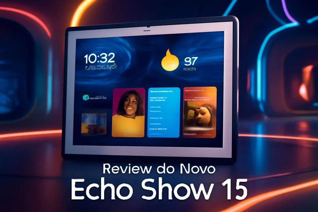 Principais 5 novo echo show 15