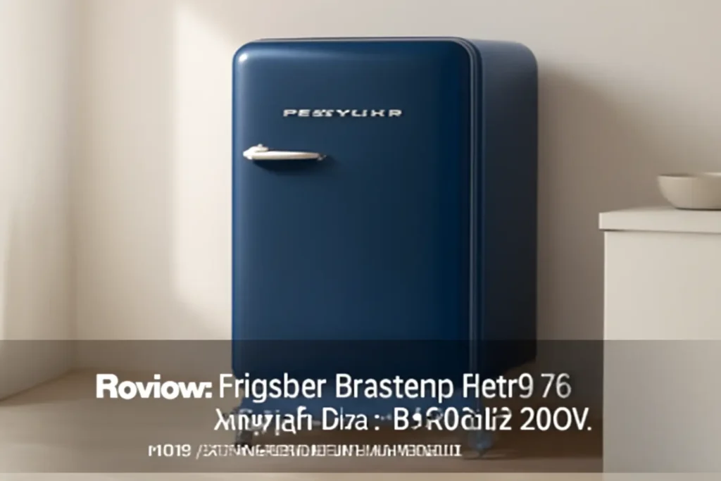 Frigobar Brastemp Retrô 76 Litros Midnight Blue - BRA08HZ 220V: Estilo e Performance para Sua Cozinha