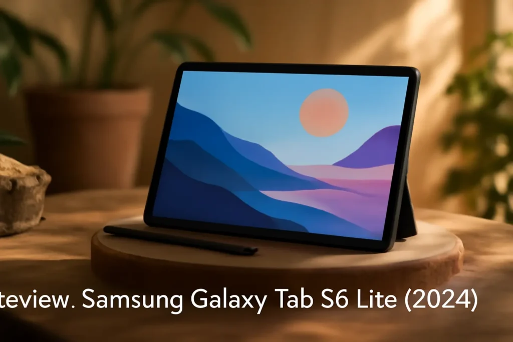 Samsung Galaxy Tab S6 Lite (2024): Tela Imersiva e Desempenho Surpreendente