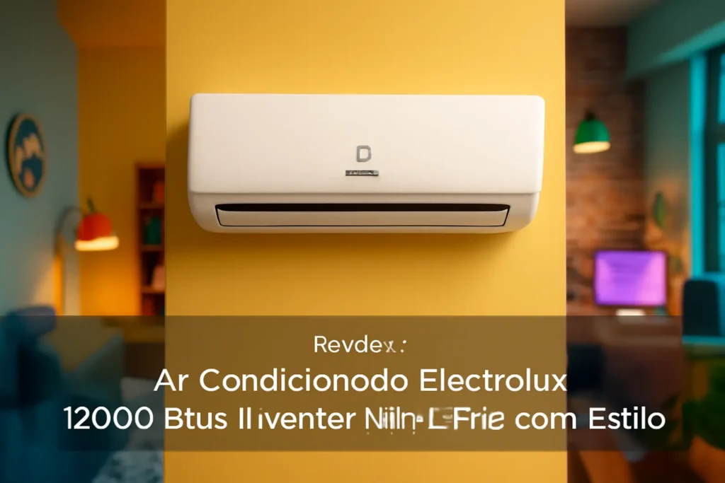Ar-Condicionado Electrolux 12000 Btus Inverter Wi-Fi: Frio com Estilo