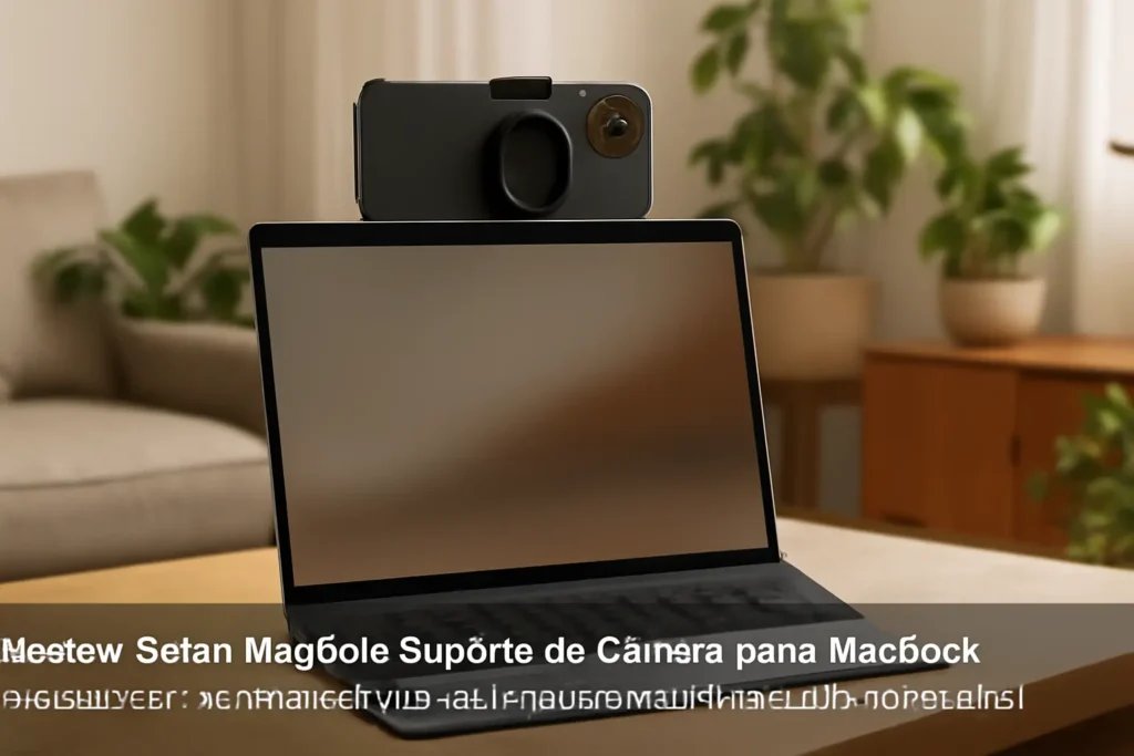 Belkin MagSafe Suporte de Câmera para MacBook: Transforme seu iPhone em uma Webcam de Qualidade Profissional